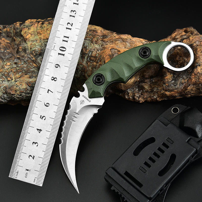 STRIDER Lite ABS handle D2 steel outdoor camping tactical karambit knife