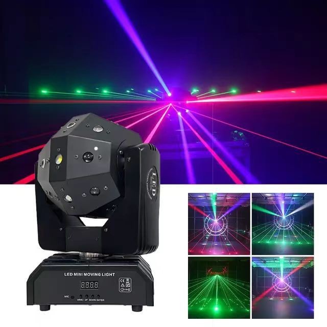 16LED Moving Head Light With Laser