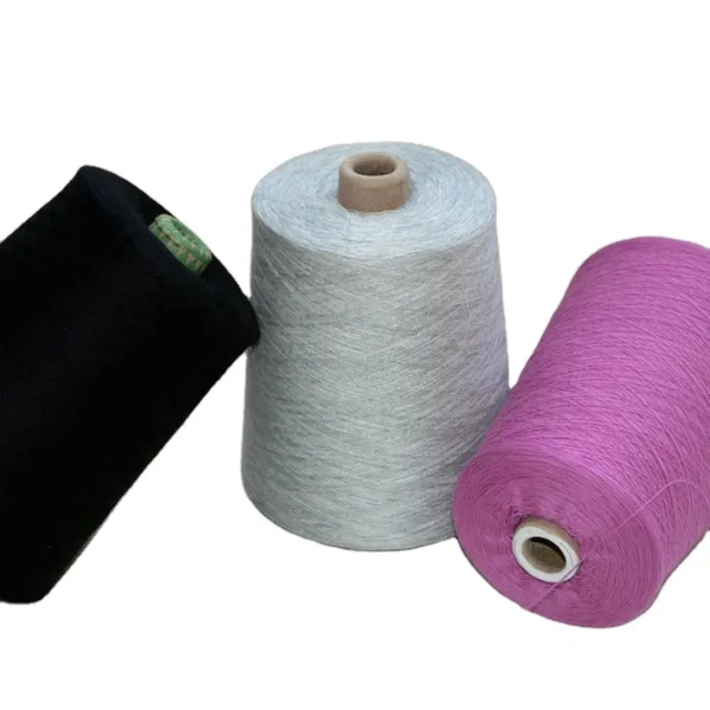 Blended  Wool Viscose Nylon Cashmere  Top Dyed Yarn Ring Spun Factory Wholesale
