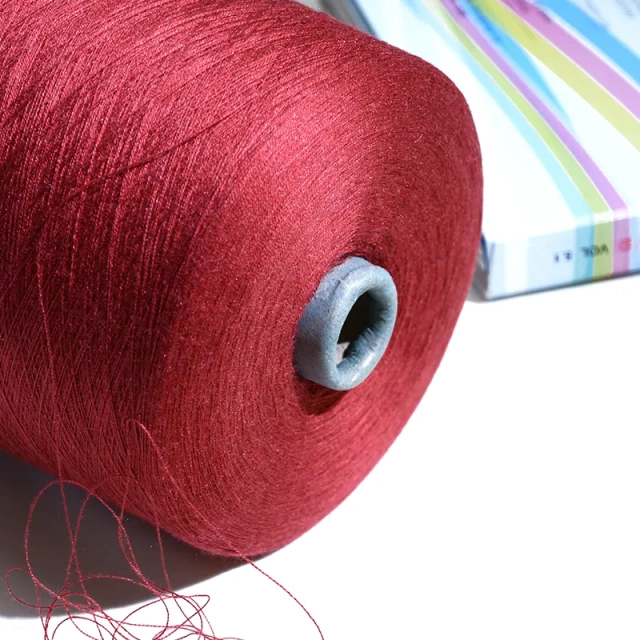 Anti-pilling Nylon Acrylic  Wool Polyester Blended Yarn Factory In Stock 48NM/2D