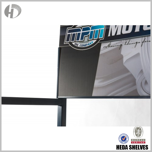 Motor Oil Custom Metal Display Stand