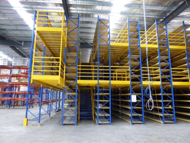 Mezzanine Floor Racking System - Warehouse Mezzanine Pallet Racking