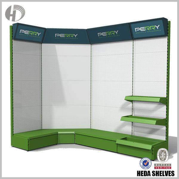 Perforated Hardware Tool Display Stand