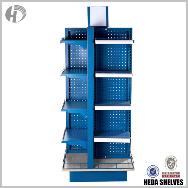 4-sided Steel Display Stand for Retail Store
