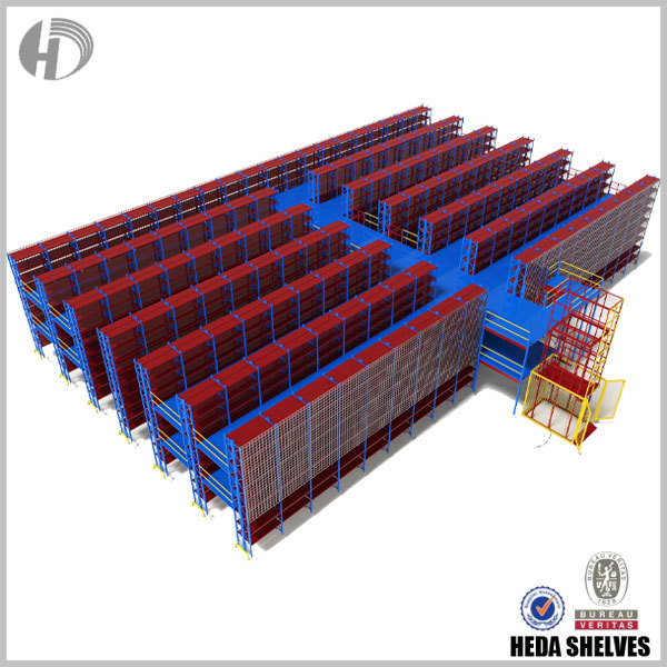 Mezzanine Floor Racking System - Warehouse Mezzanine Pallet Racking