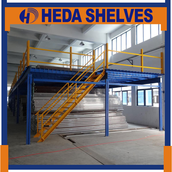 Warehouse Mezzanine Platform Racking System