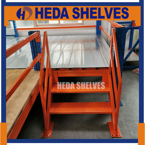 Mezzanine Racking System Sample For Heda Shelves
