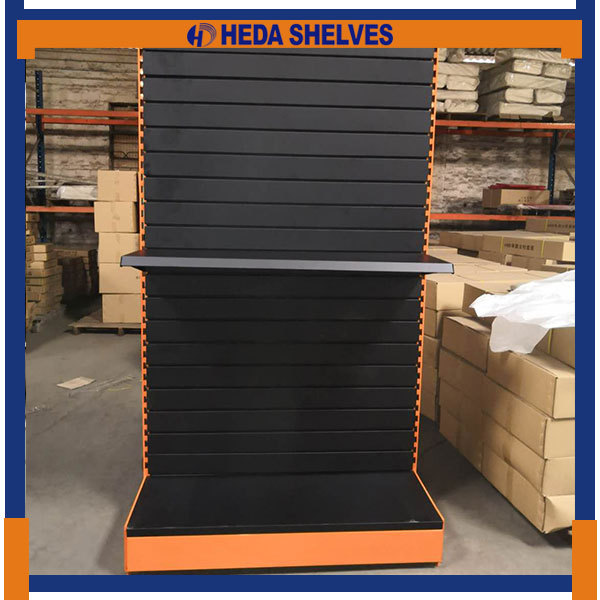 Pegboard/Slat Wall Tool Display Stand - Orange and Black