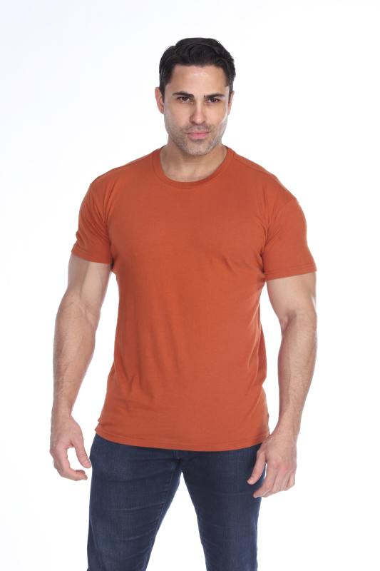 4600 Men's Slim Fit Short Sleeve Crew Neck Tee