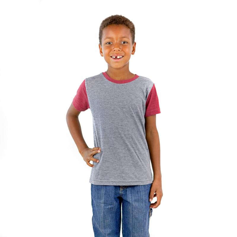 9603 Boy's Tri Blend Short Sleeve Tee