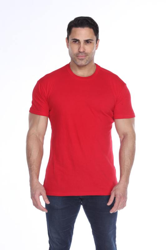 4600 Men's Slim Fit Short Sleeve Crew Neck Tee