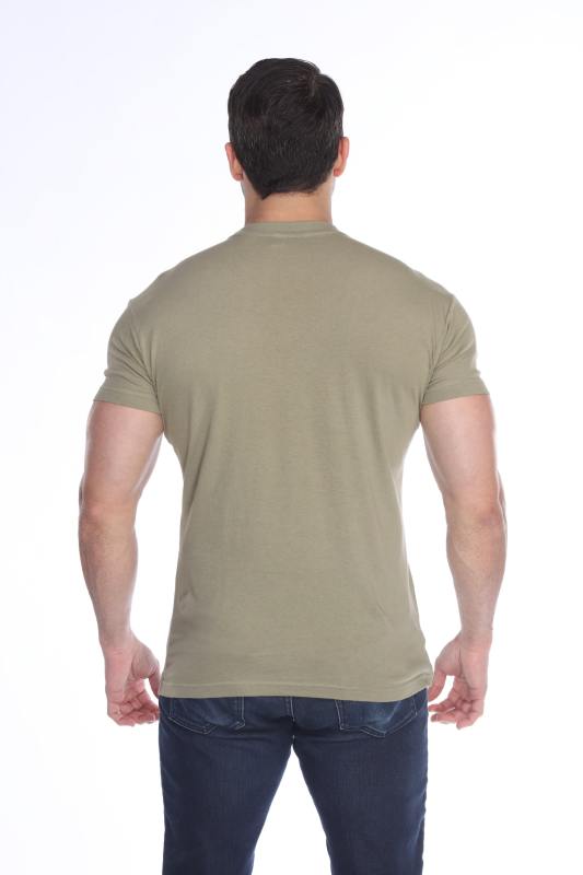 4600 Men's Slim Fit Short Sleeve Crew Neck Tee