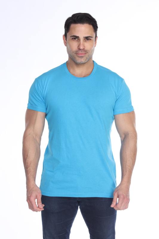 4600 Men's Slim Fit Short Sleeve Crew Neck Tee