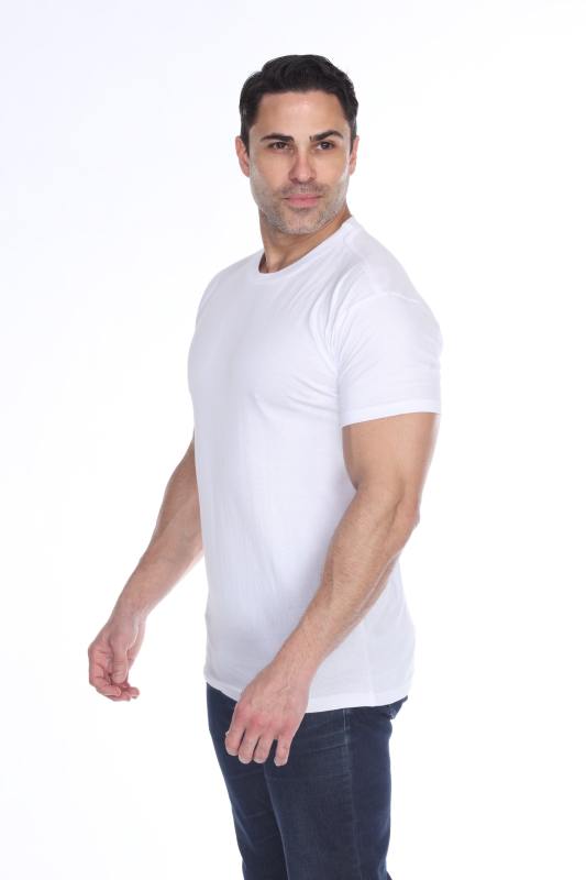 4600 Men's Slim Fit Short Sleeve Crew Neck Tee