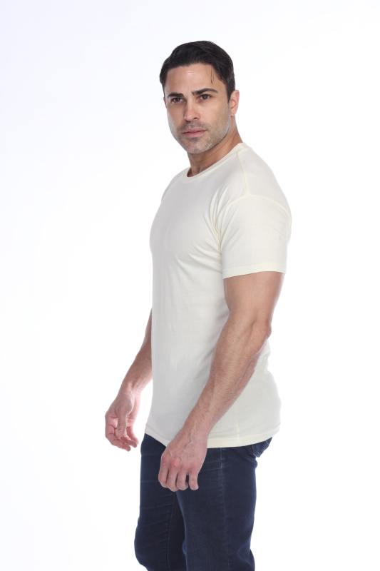 4600 Men's Slim Fit Short Sleeve Crew Neck Tee