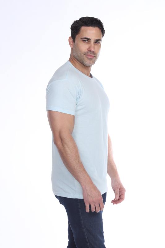 4600 Men's Slim Fit Short Sleeve Crew Neck Tee