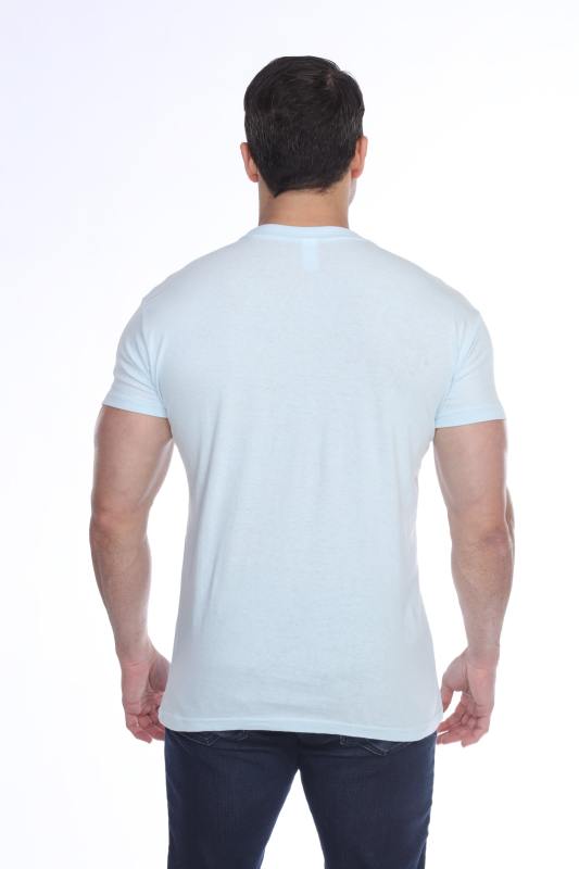 4600 Men's Slim Fit Short Sleeve Crew Neck Tee