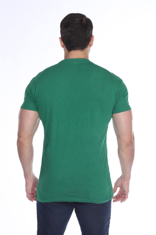 4600 Men's Slim Fit Short Sleeve Crew Neck Tee