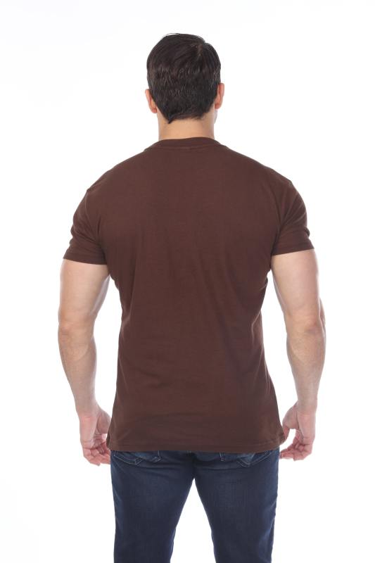 4600 Men's Slim Fit Short Sleeve Crew Neck Tee