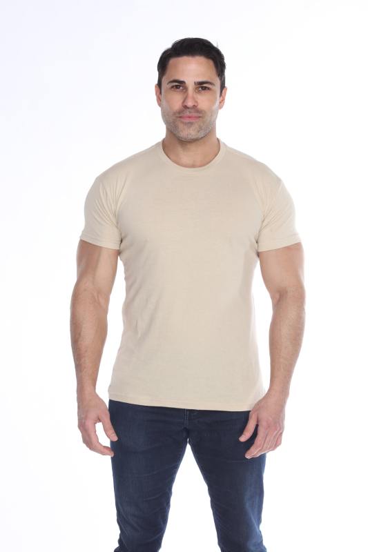 4600 Men's Slim Fit Short Sleeve Crew Neck Tee