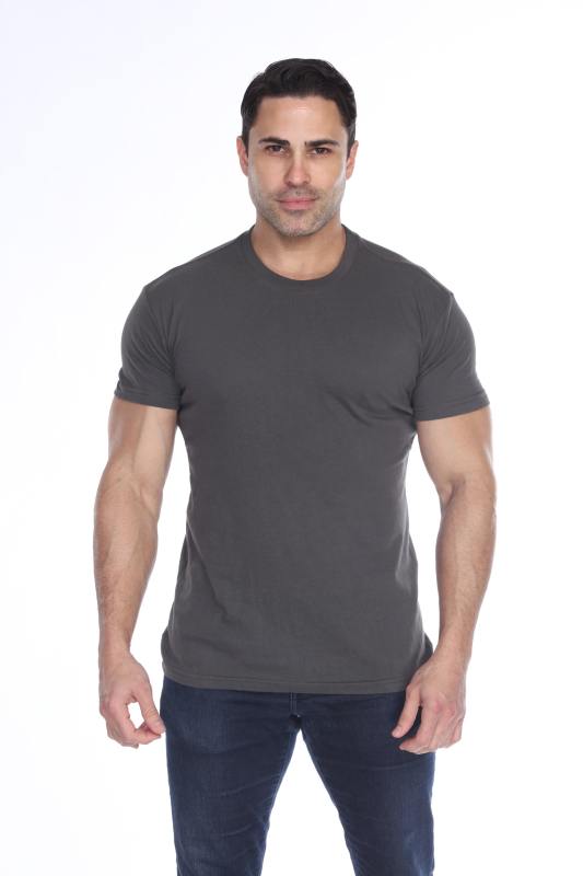 4600 Men's Slim Fit Short Sleeve Crew Neck Tee