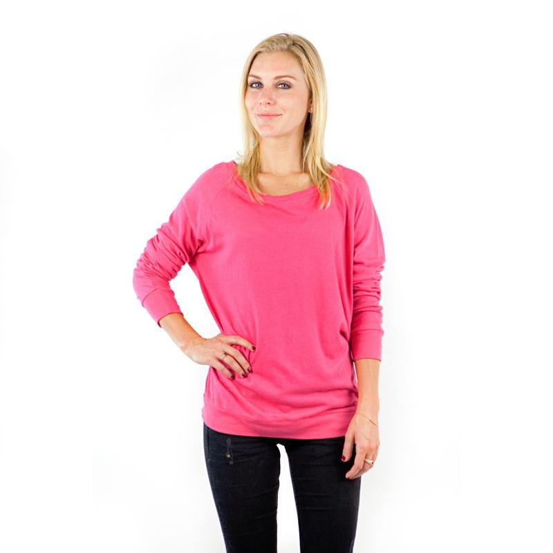 7904 Bamboo Rayon Blend Ladies Long Sleeve Pullover