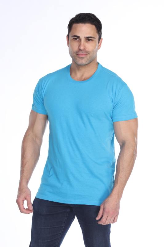 4600 Men's Slim Fit Short Sleeve Crew Neck Tee