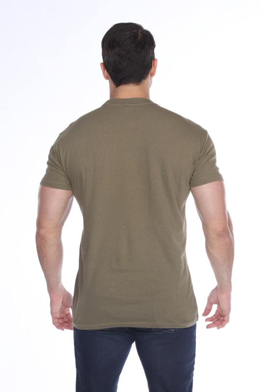 4600 Men's Slim Fit Short Sleeve Crew Neck Tee