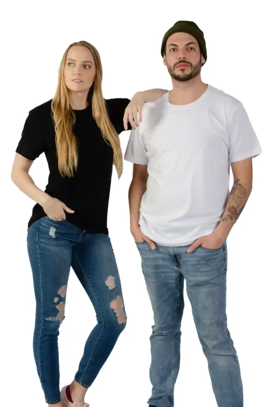 8888 Unisex Pima Cotton Short Sleeve Crew Neck Tee