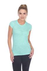 6050 Juniors Cap Sleeve Cotton Slub Tee