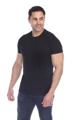 3600 Men's Short Sleeve CVC Blended Crew Neck Tee