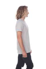 3600 Men's Short Sleeve CVC Blended Crew Neck Tee