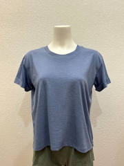 3216 Junior's Rolled Cuff Short Sleeve Boxy Tee