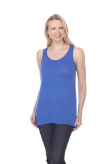 7402 LADIES POLY RAYON SLUB TANK TOP