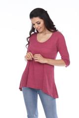 7308 Ladies Hi Lo Flowy Tunic