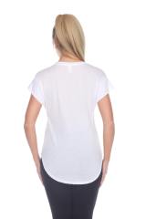 3307 Junior's Modern Cap Sleeve Tee