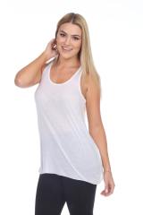 3301 Junior's Racerback Viscose Flowy Tank