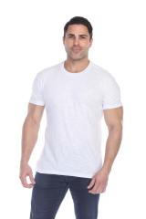6550 Men's Short Sleeve Cotton Slub Tee