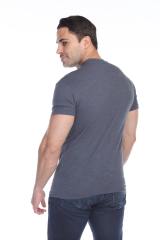 6550 Men's Short Sleeve Cotton Slub Tee