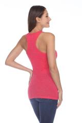 2004 Junior's Poly Linen Blend Racerback Tank