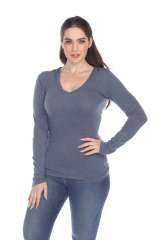 6102 Junior's Tri Blend Pullover Hoodie