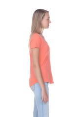 1001 Juniors Scoop Neck Tee