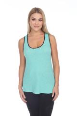 1207 Junior's Curve Hem Nub Ringer Tank