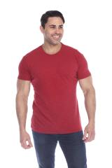 6550 Men's Short Sleeve Cotton Slub Tee