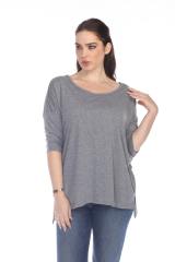 3205 Junior's Tri Blend Hi-Lo Tunic
