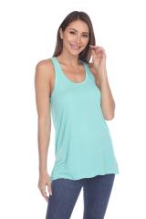3301 Junior's Racerback Viscose Flowy Tank
