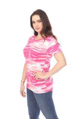 4002C Junior Camo Print Essentials Loose Body Tee