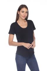 1001 Juniors Scoop Neck Tee