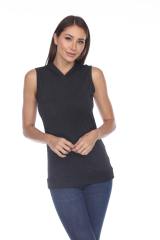 3208 Junior's Tri-Blend Sleeveless Hoodie