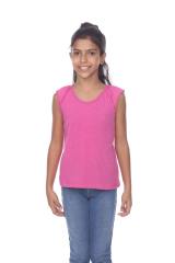 9014 Girl's Flutter Sleeve Tank